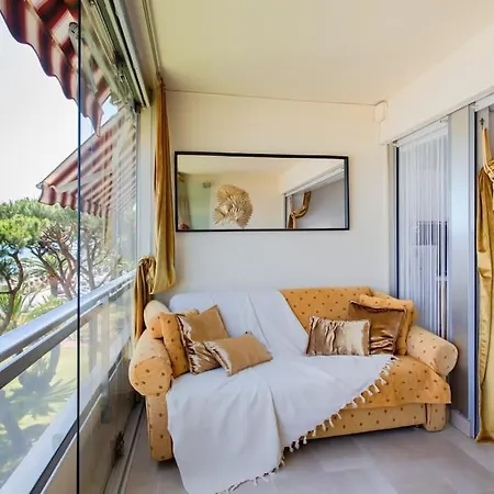 C4 - 1 Bdr Facing Sea & - Parking, Tennis & Wifi Apartment Cannes